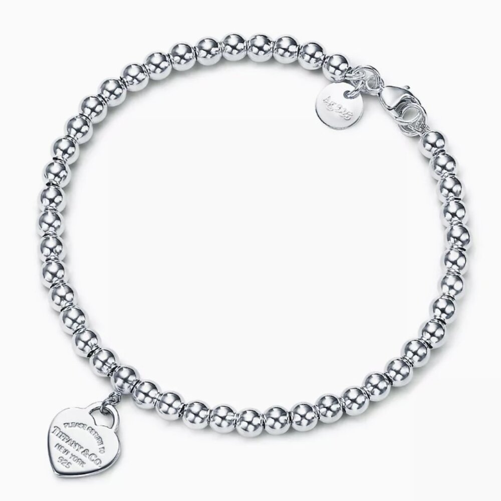 Tiffany & Co. Silver Beaded Bracelet